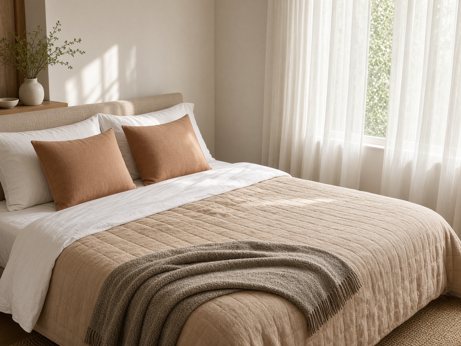 Bedsheet Sets at Kukreja Furnishings showroom near Sai Chowk, Pimpri